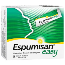Espumisan Easy 125 mg, granules without washing them, 14 sachets