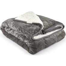 Weighted Blanket Sherpa 7KG For Anxiety, Stress Relief, Improved Sleep, Grey