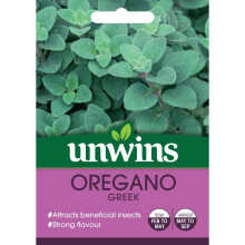 Unwins Grow Your Own Strong Flavoured Greek Oregano Herb Seeds