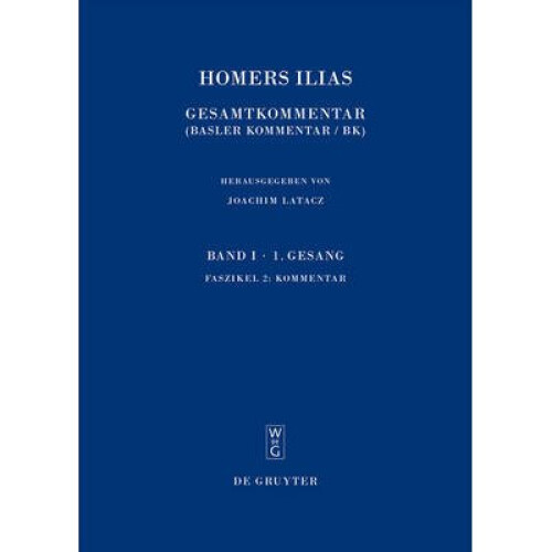 Ilias Buch 1. Kommentar