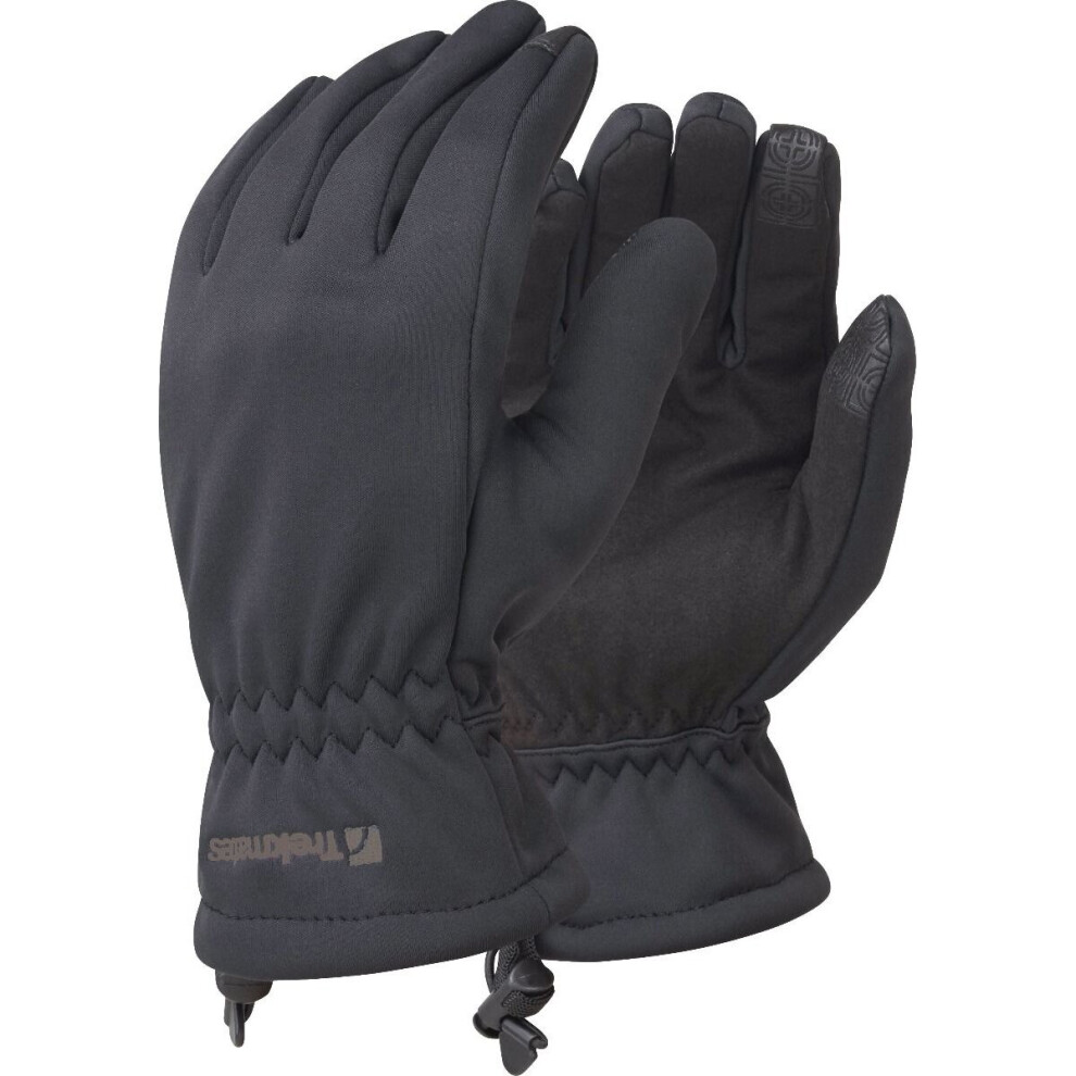 (M) Trekmates Rigg Gore Infinium Windstopper Softshell Glove - Black
