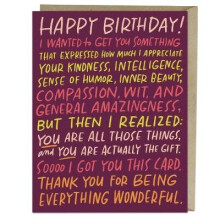 6-Pack Emily McDowell & Friends Everything Wonderful Birthday Greeting Cards