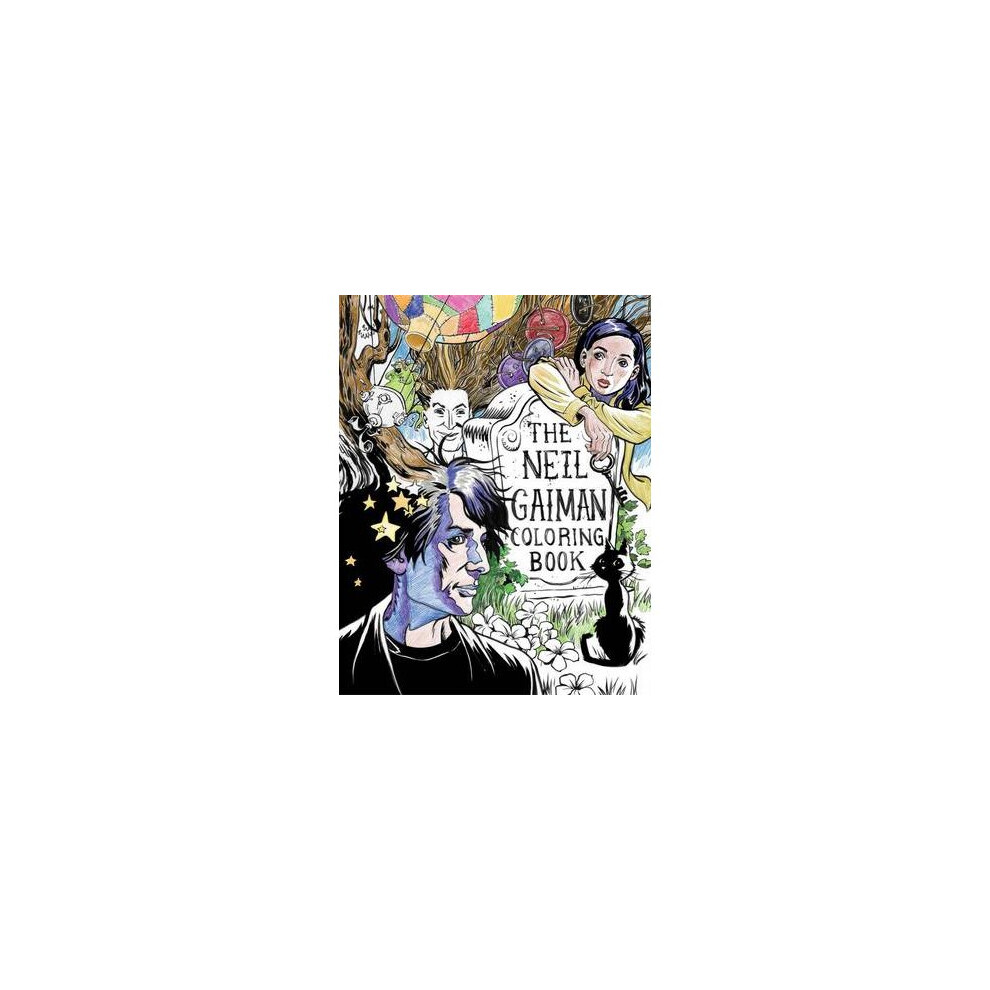Neil Gaiman Coloring Book