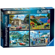 Happy Days No.1, Look North! 4x500 Piece Jigsaw Puzzles