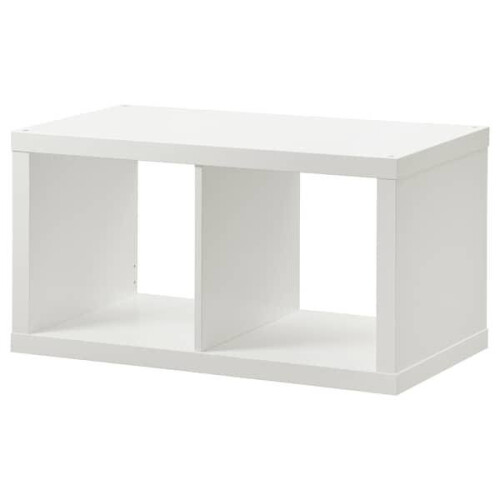 New Ikea KALLAX Shelving unit, white 77x42 cm