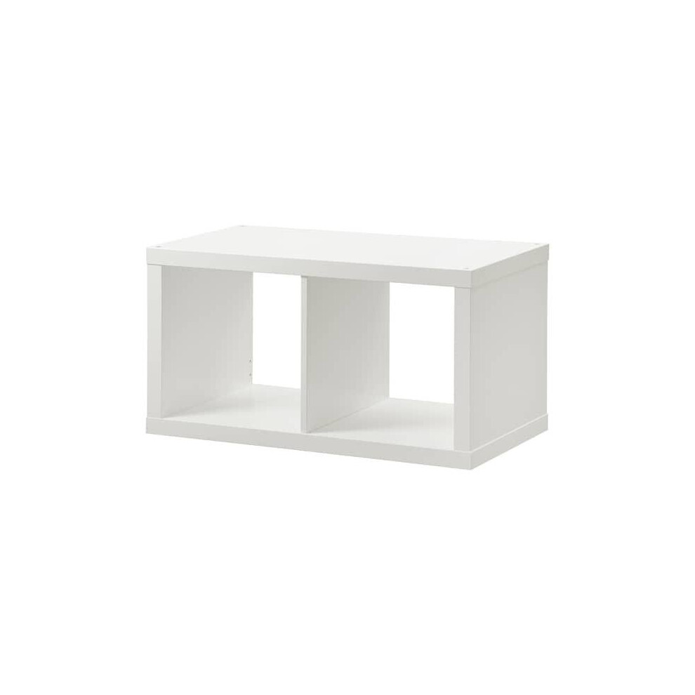 New Ikea KALLAX Shelving unit, white 77x42 cm