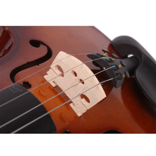 (Natural) 4/4 Full Size Violin Multi-Colors Violin Learner ，Case Bow And Rosin Gift 1