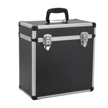 (Black) 12" LP Vinyl Record Album DJ Carry Storage Cases