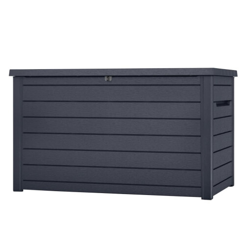 Keter Keter Garden Storage Box "Ontario" 870L Anthracite Ecom 1