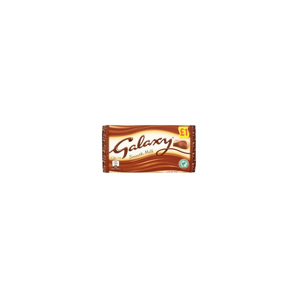 GALAXY Smooth Milk Chocolate 114g x 24 Bars