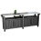Keter Keter Multifunctional Outdoor Table for BBQ Woodlook Barbecue Storage Table 1
