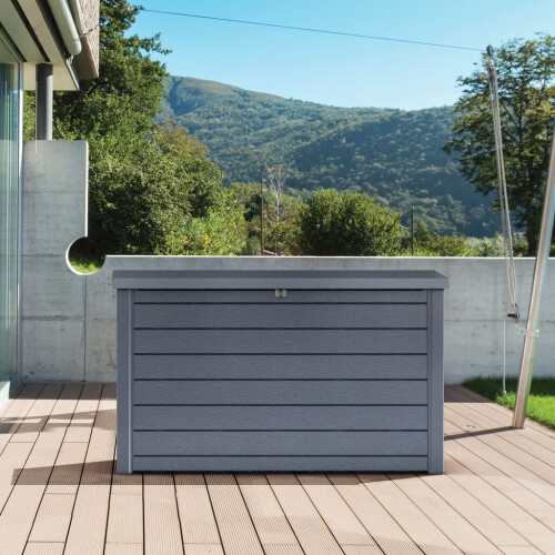 Keter Keter Garden Storage Box "Ontario" 870L Anthracite Ecom