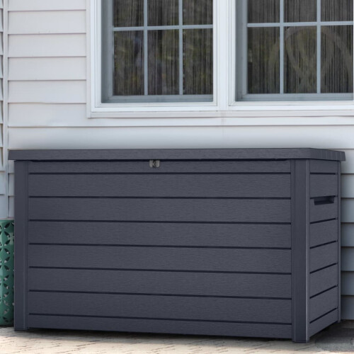 Keter Keter Garden Storage Box "Ontario" 870L Anthracite Ecom 2