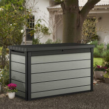 Keter Garden Storage Box 757L Anthracite Outdoor Storage Chest Trunk Organiser