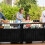 Keter Keter Multifunctional Outdoor Table for BBQ Woodlook Barbecue Storage Table 5