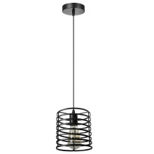 (Yes) Industrial Pendant Light Metal Black Loft Ceiling Pendant Lamp