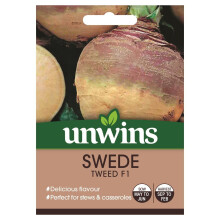 Unwins Grow Your Own Delicious Tweed Swede F1 Vegetable Seeds