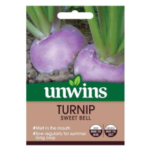 Unwins Grow Your Own Summer Crop Sweet Bell Turnip Vegetable Seeds