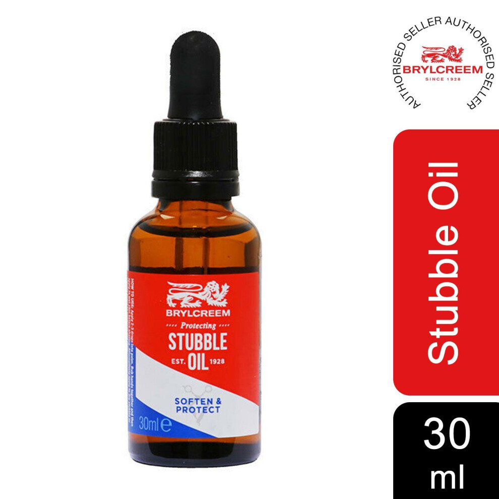 Brylcreem Protecting Soften And Protect Stubble Beard Oil, 30Ml
