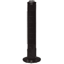 Igenix DF0030BL Oscillating Tower Fan, 30 Inch, 3 Speed Settings, 2 Hour Timer with Auto Shut Off, Black