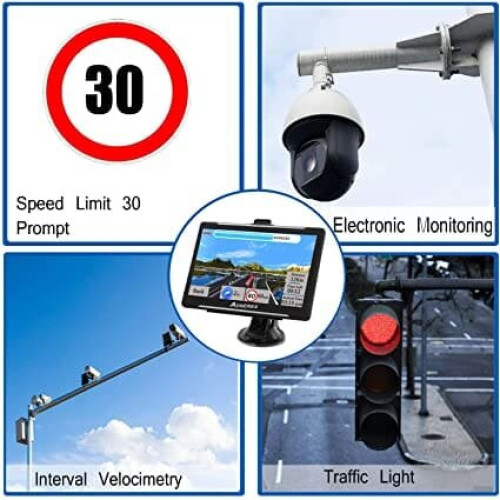 (7 Inch SAT NAVS) 5 in Navigator GPS Navigation HD Screen UK/EU Maps 2
