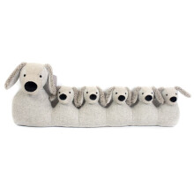 71Cm Grey Dog Draught Excluder ~ Door Draught Cushion