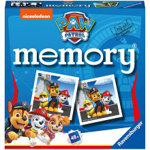 Ravensburger Paw Patrol Spiel - Mini Memory Spiel - Bilderpaarspiel für Kinder ab 3 Jahren