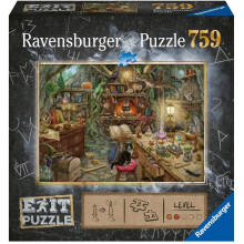 Ravensburger 759-Teile Escape Puzzle - Die Küche der Hexen | Spannendes Puzzle für Kinder & Erwachsene | Ideal für Familien
