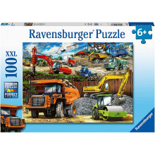 Ravensburger Construction Vehicles 100 XXL Piece Jigsaw Puzzle