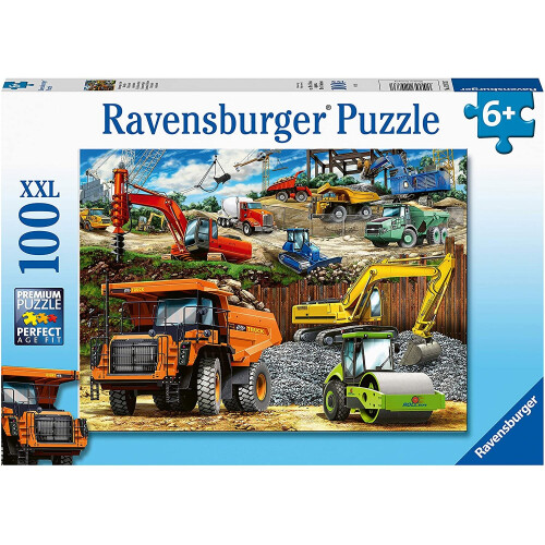 Ravensburger Ravensburger Construction Vehicles 100 XXL Piece Jigsaw Puzzle