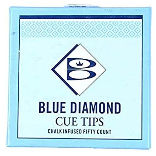 Blue Diamond Glue on Cue Tip, 10mm (5pcs) 2