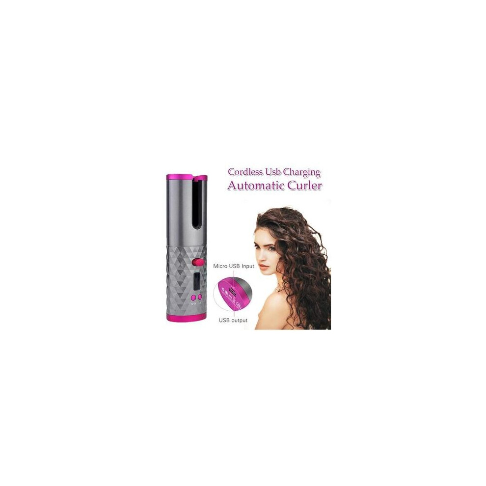 Automatic Hair Curler Wireless LCD Display Curling Iron