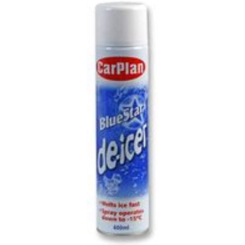 Carplan Bluestar Super Deicer Aerosol - 600Ml