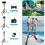 UBeesize 67'' Phone Tripod Stand & Selfie Stick Tripod 4