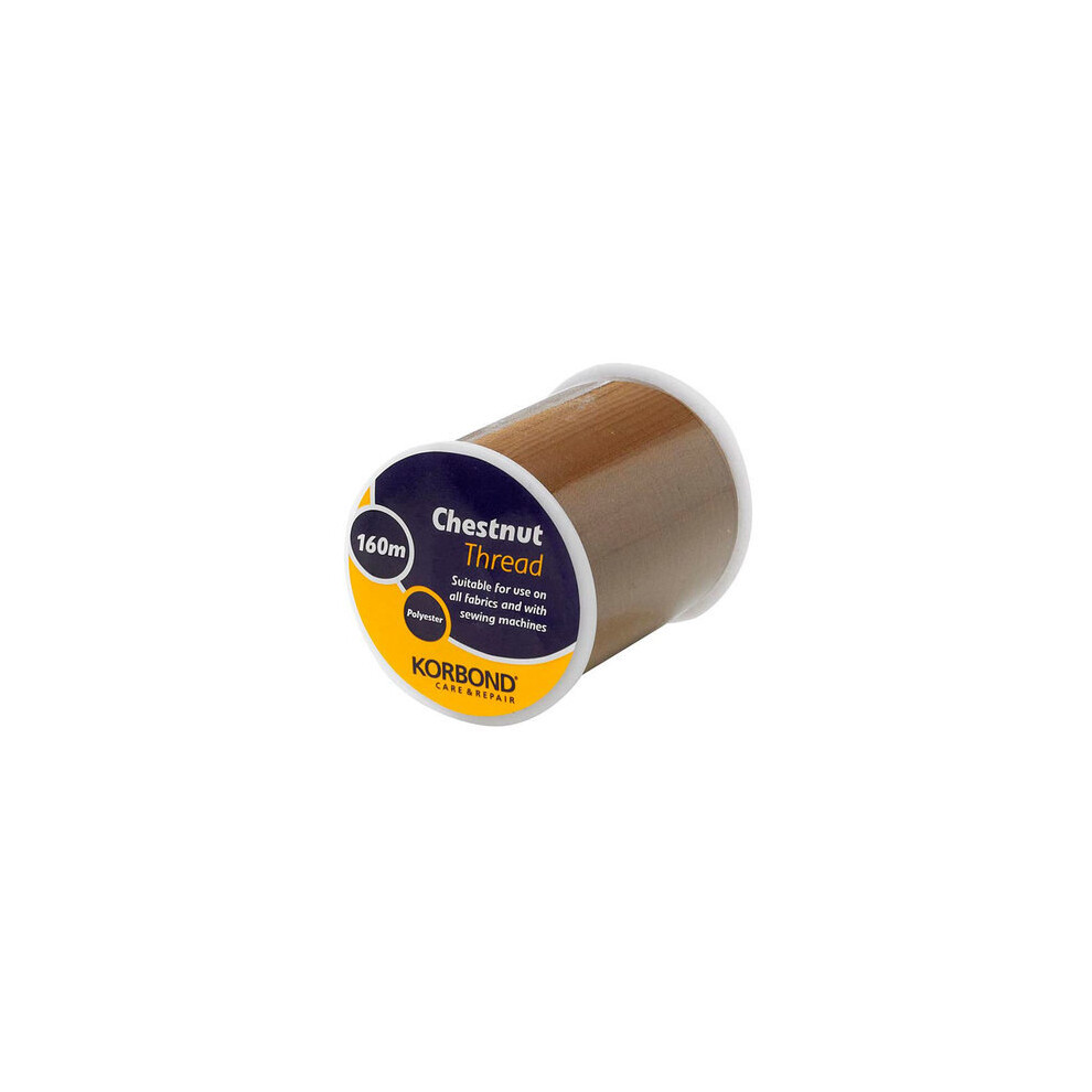 Korbond Polyester Thread 160m Chestnut