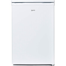 Igenix IG255W Freestanding Under Counter Larder Fridge with 2 Adjustable Glass Shelves, 131 Litre, White,  E Energy Rating