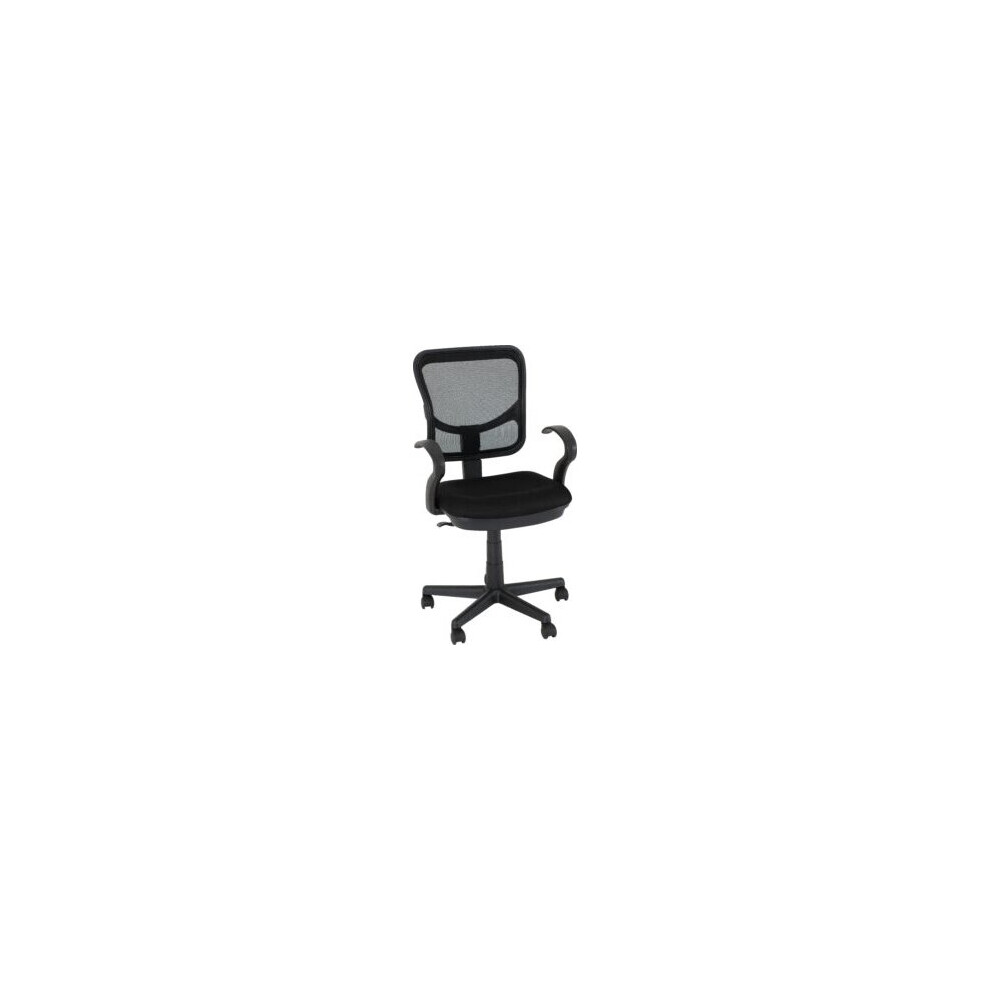 Clifton Computer Metal Chair Black