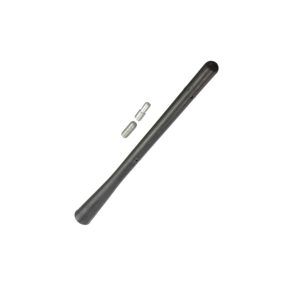 Rubber Roof Base Mast Antenna Aerial W/2 Adapter For Vw Polo 840079316745