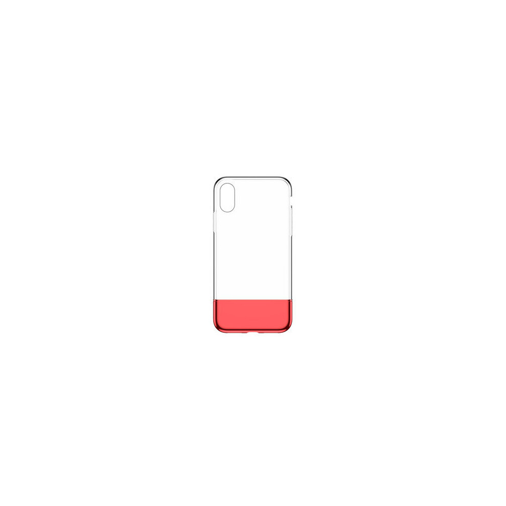 Protective Case For Iphone Xs Hybrid Color Transparent Fingerprint Resistant Back Cover 6441594706697