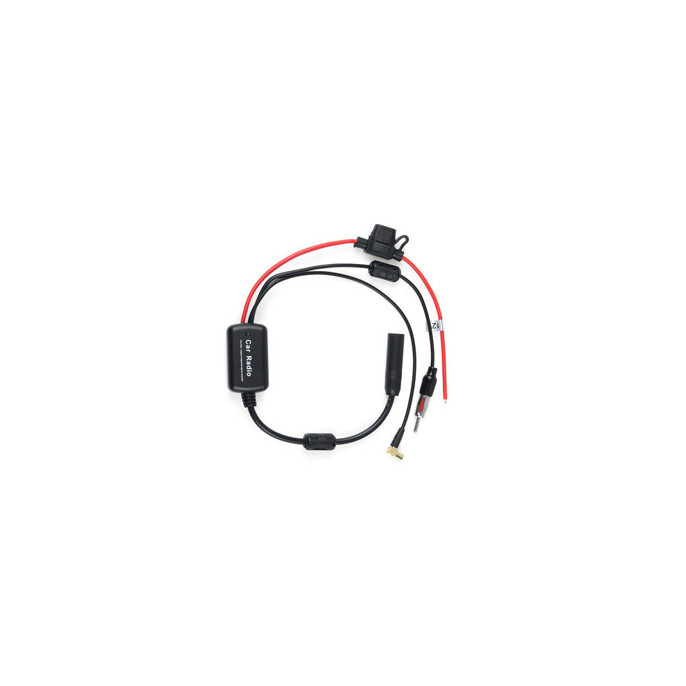 Universal Dab+ Fm Car Antenna Aerial Splitter Cable Digital Radio Amplifier 5202984949572
