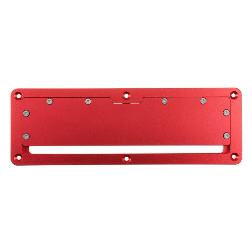 Electric Circular Saw Flip Cover Plate Adjustable Aluminium Surface Embedded Insert Plate For Table Saw