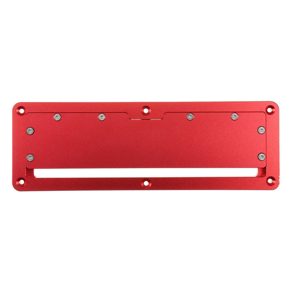 Electric Circular Saw Flip Cover Plate Adjustable Aluminium Surface Embedded Insert Plate For Table Saw 6901722572612