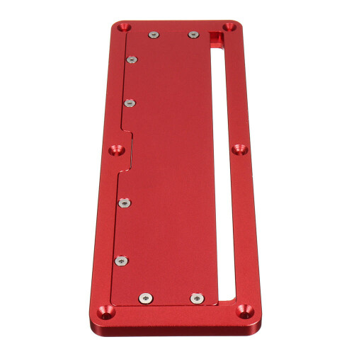 Electric Circular Saw Flip Cover Plate Adjustable Aluminium Surface Embedded Insert Plate For Table Saw 1