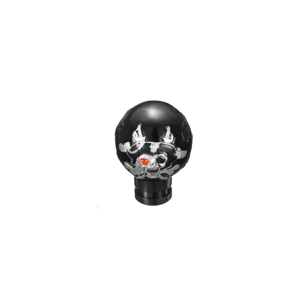 Universal Car Pirate Skull Head Manual Transmission Gear Shift Knob Shifter 5202984958475