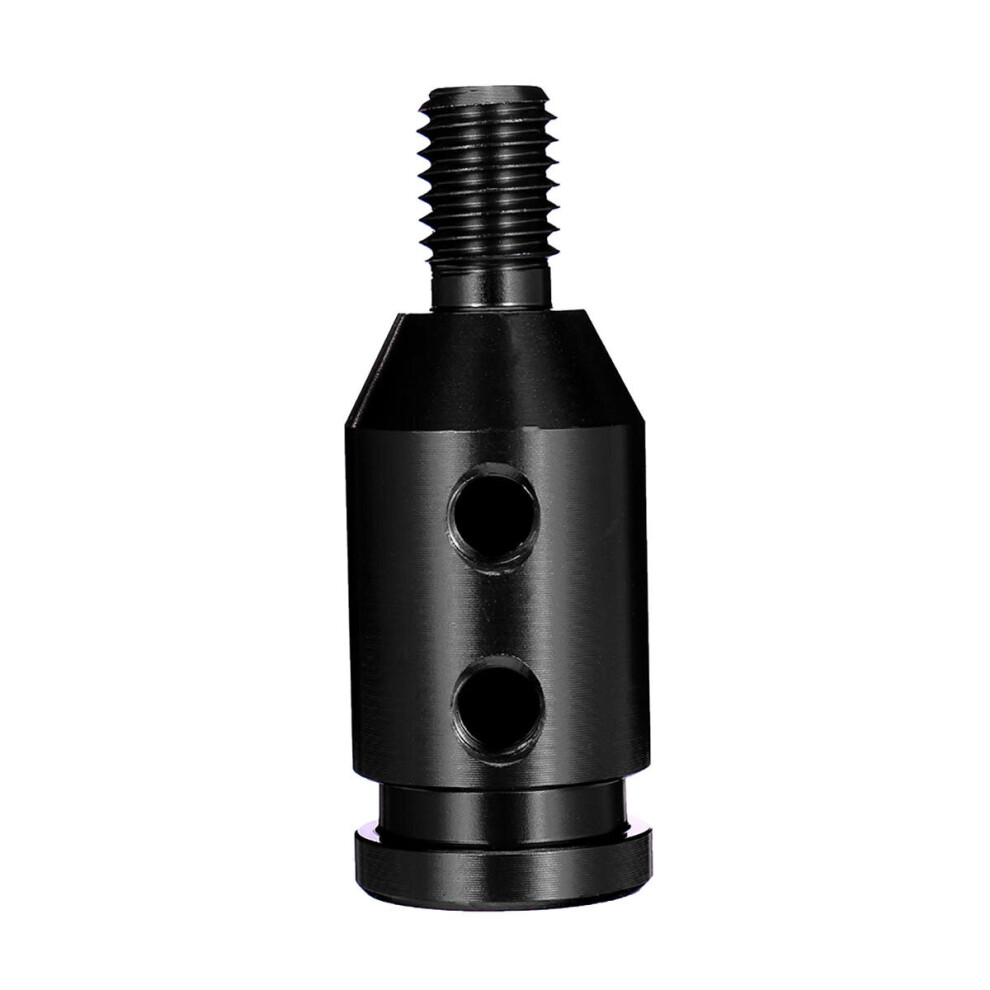 Car Manual Mini Gear Shift Knob Boot Adapter For M10 X 1.5 Thread Color Black 840079317728