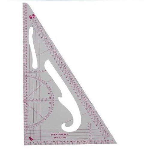 Portable Pattern Cutters Ratio Triangle, Angle measurer- 2 Pcs