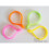 30 Pcs Plastic Multi- purpose Curtain Rings Pink, 32mmW 1