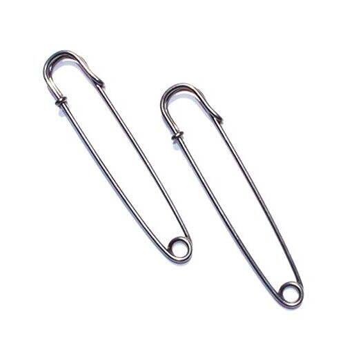 2 Pieces Kilt Pin - Dark Copper Colour 9cm 3.5"