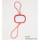 Garment Seal/ Sample Seal x100/ Pack (Red) 1
