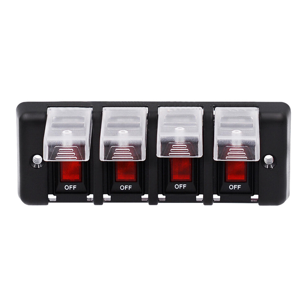 Dc 12V Waterproof Rocker Circuit Breakers Button Toggle Switch Panel For Car Rv Marine Boat 5202984955931